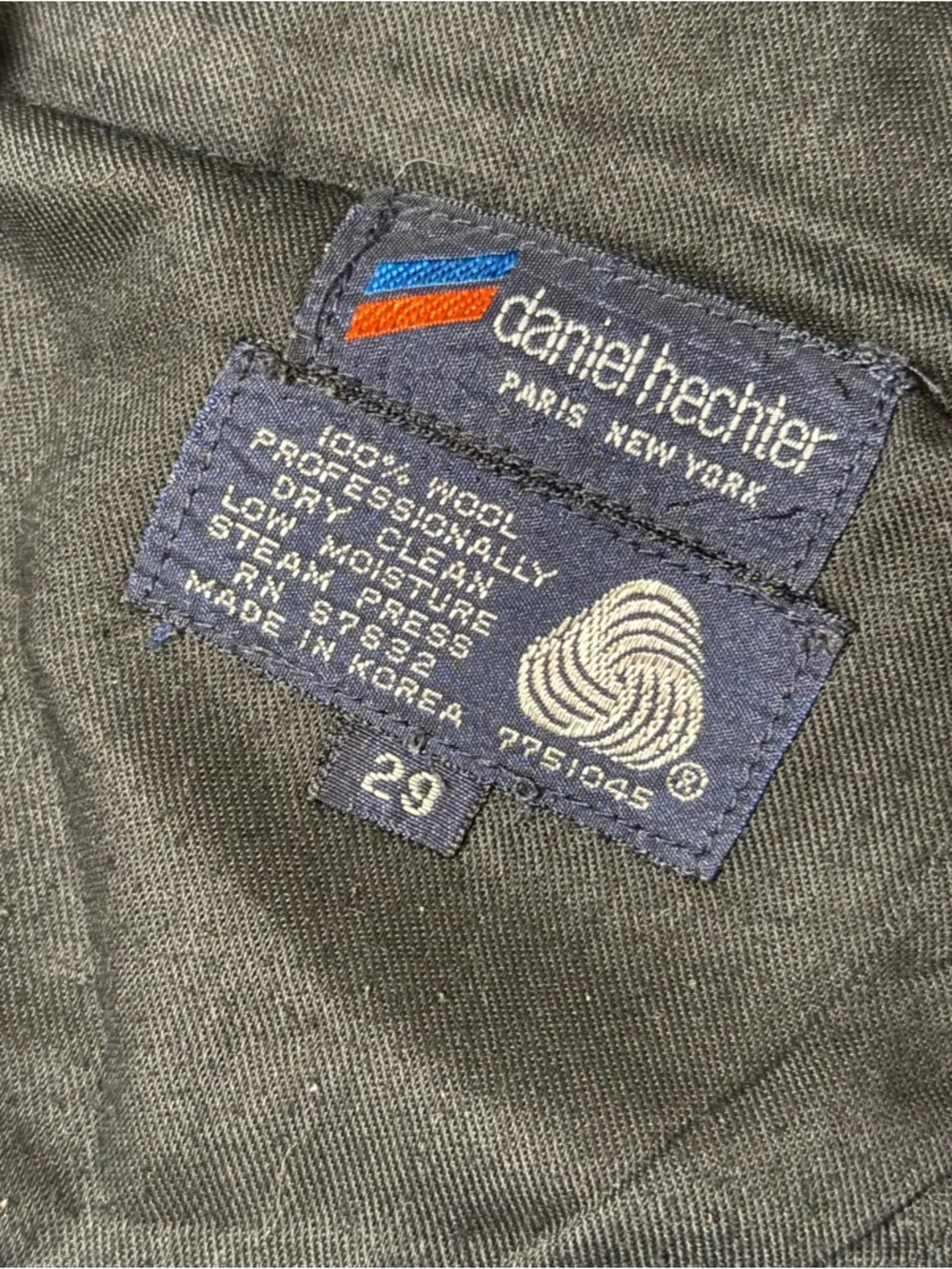 Daniel Hechter Paris New York 100% Wool Pinstripe Pants 29